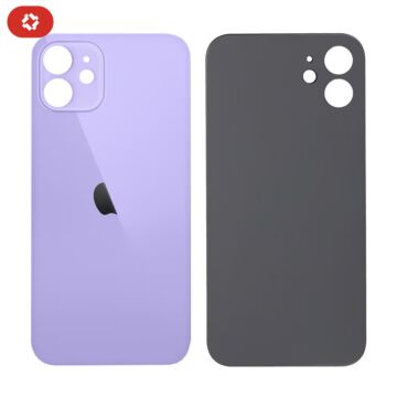 Vitre arrière iPhone 12 Violet - S+