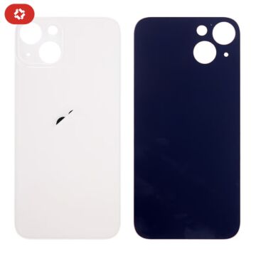 Vitre arrière iPhone 13 Mini Blanc - S+