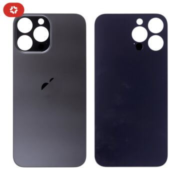 Vitre arrière iPhone 13 Pro Max Noir - S+