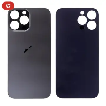 Vitre arrière iPhone 13 Pro Max Noir - S+
