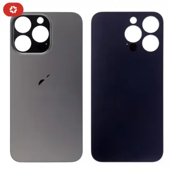Vitre arrière iPhone 13 Pro Noir - S+