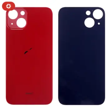 Vitre arrière iPhone 13 Rouge - S+