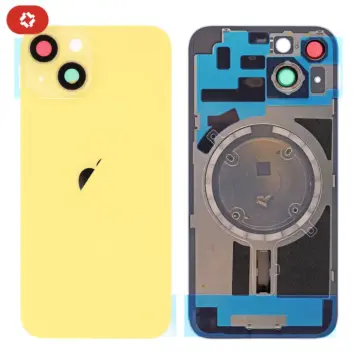 Vitre arrière iPhone 14 Plus Jaune - S+