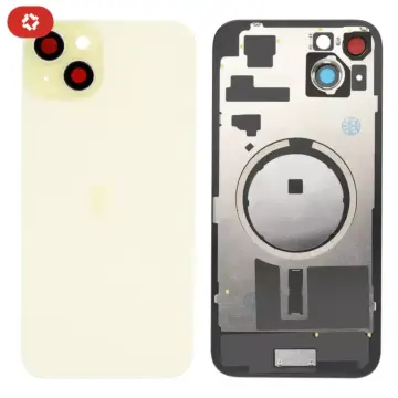 Vitre arrière iPhone 15 Plus Jaune - S+