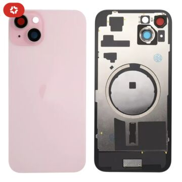 Vitre arrière iPhone 15 Plus Rose - S+