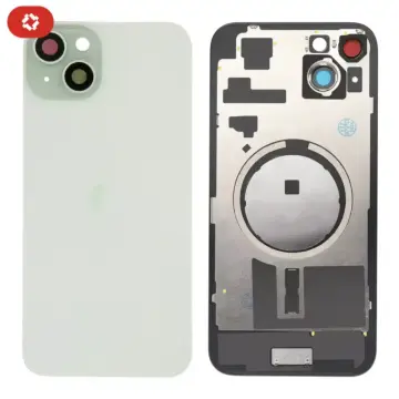 Vitre arrière iPhone 15 Plus Vert - S+
