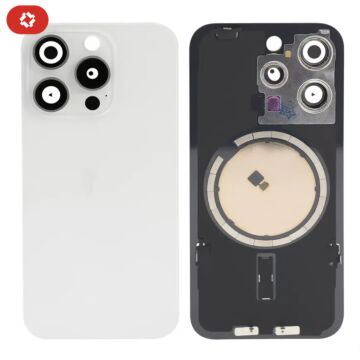 Vitre arrière iPhone 15 Pro Blanc - S+