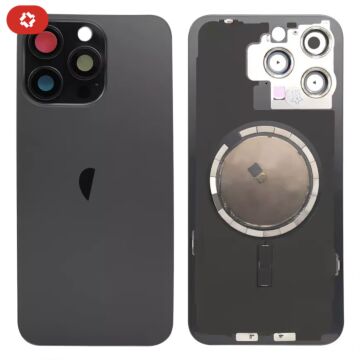 Vitre arrière iPhone 15 Pro Max Noir - S+