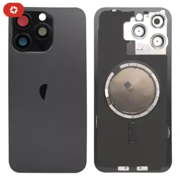 Vitre arrière iPhone 15 Pro Max Noir - S+