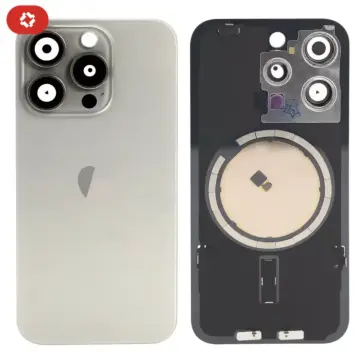 Vitre arrière iPhone 15 Pro Naturel - S+