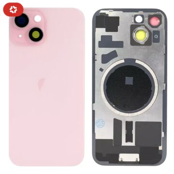 Vitre arrière iPhone 15 Rose - S+