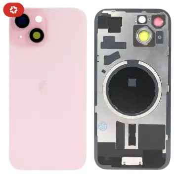 Vitre arrière iPhone 15 Rose - S+