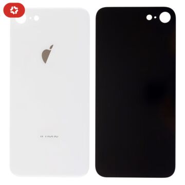 Vitre arrière iPhone 8 Blanc - S+