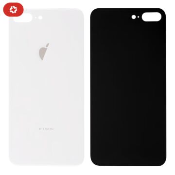 Vitre arrière iPhone 8 Plus Blanc - S+