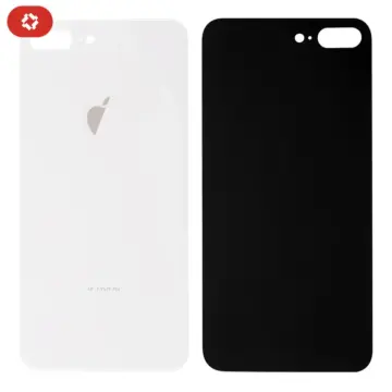 Vitre arrière iPhone 8 Plus Blanc - S+