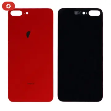 Vitre arrière iPhone 8 Plus Rouge - S+