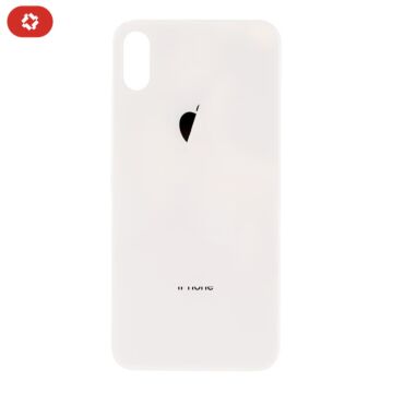 Vitre arrière iPhone X Blanc - S+