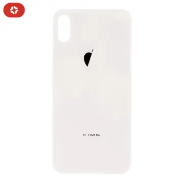 Vitre arrière iPhone X Blanc - S+