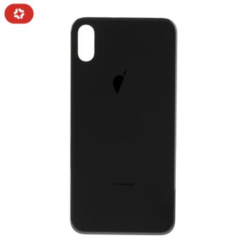 Vitre arrière iPhone X Noir - S+