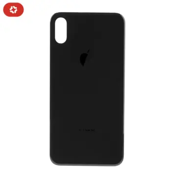 Vitre arrière iPhone X Noir - S+