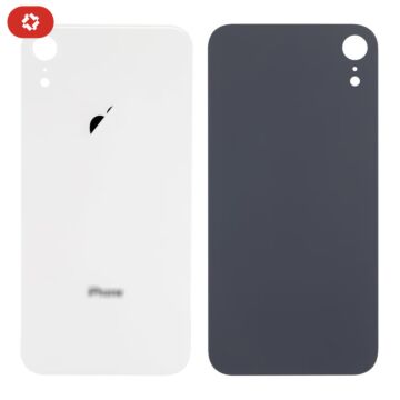 Vitre arrière iPhone XR Blanc - S+