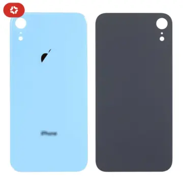 Vitre arrière iPhone XR Bleu - S+