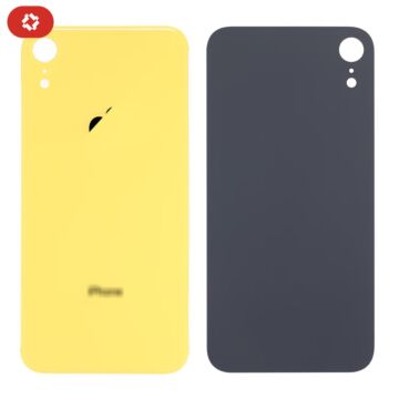 Vitre arrière iPhone XR Jaune - S+