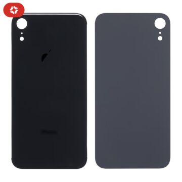 Vitre arrière iPhone XR Noir - S+
