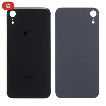Vitre arrière iPhone XR Noir - S+