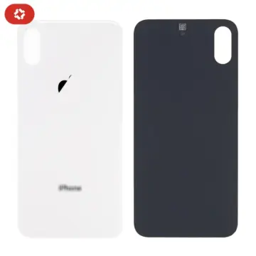 Vitre arrière iPhone XS Blanc - S+