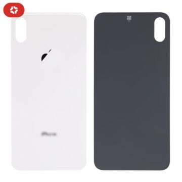 Vitre arrière iPhone XS Max Blanc - S+