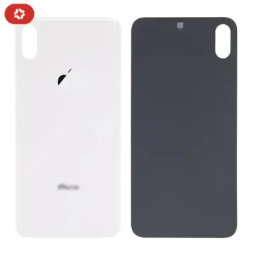 Vitre arrière iPhone XS Max Blanc - S+