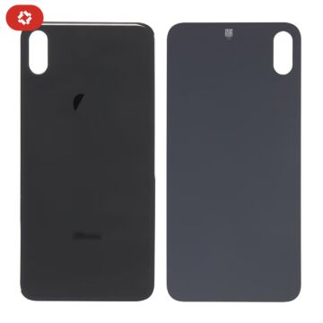 Vitre arrière iPhone XS Max Noir - S+