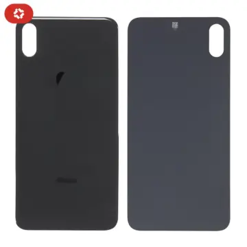 Vitre arrière iPhone XS Max Noir - S+