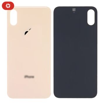 Vitre arrière iPhone XS Or - S+