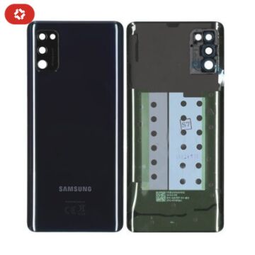 Vitre arrière samsung A21S A217F noir - S+