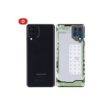 Vitre arrière samsung A22 4G A225F noir - S+
