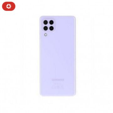 Vitre arrière samsung A22 5G A226B violet - S+