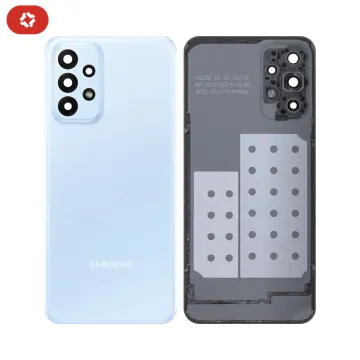 Vitre arrière samsung A23 4G A235F bleu - S+