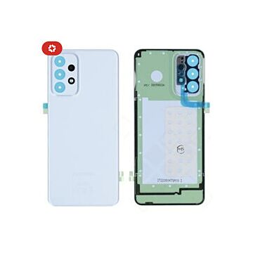 Vitre arrière samsung A23 5G A236B bleu - S+