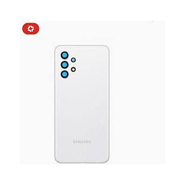 Vitre arrière samsung A32 5G A326B blanc - S+
