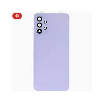 Vitre arrière samsung A32 5G A326B violet - S+