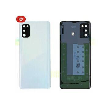 Vitre arrière samsung A41 A415F blanc - S+