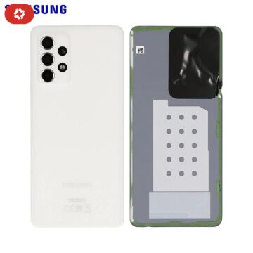 Vitre arrière samsung A52S 5G A528B blanc - S+