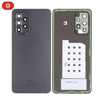 Vitre arrière samsung A52S 5G A528B noir - S+