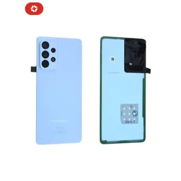 Vitre arrière samsung A53 5G A536B bleu - S+