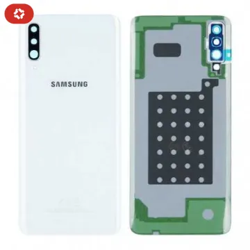 Vitre arrière samsung A70 A705F blanc - S+