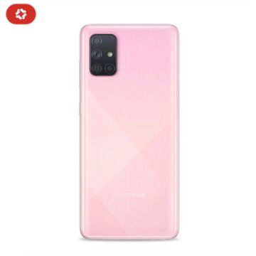 Vitre arrière samsung A71 A715F Rose - S+