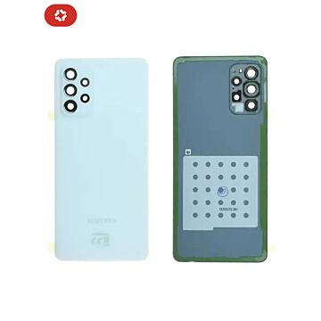 Vitre arrière samsung A72 A725F/A726B blanc - S+