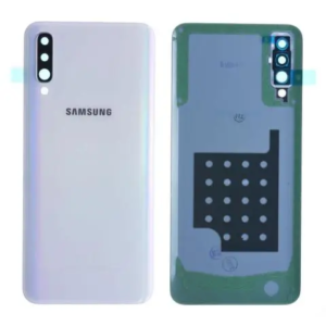 Vitre arrière samsung A50 A505F blanc - S+